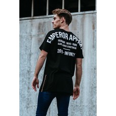 Emperor Oversized Logo Tee Black