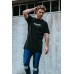 Emperor Oversized Logo Tee Black