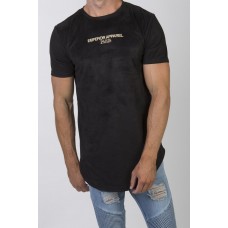 Emperor Luxe Suede Tee Black