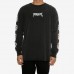 Sushi Radio Machine L/S T-Shirt-Vintage Black