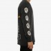 Sushi Radio Machine L/S T-Shirt-Vintage Black