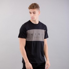 King Apparel Manor T-Shirt Black/Warm Grey