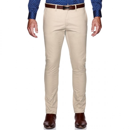Politix Marston Slim Tapered Chino Sand