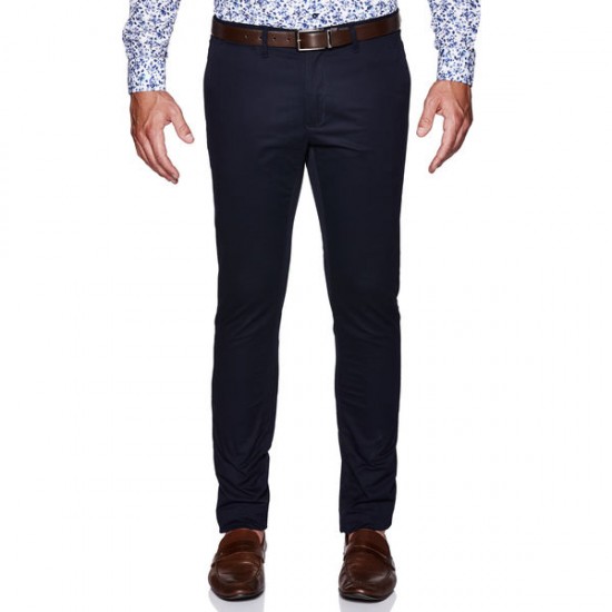 Politix Marston Slim Tapered Chino Navy