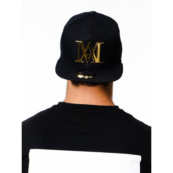 Manasse Metal Gold Logo Hat 