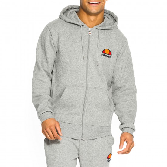 Ellesse Miletto Zip Hoody Grey