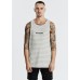 Nena Pasadena Moon Standard Step Hem Singlet Stripe Marle