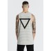 Nena Pasadena Moon Standard Step Hem Singlet Stripe Marle