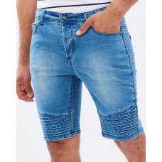 Nana Judy Moto Short Mid Indigo