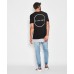 Nena Pasadena Buried Layered Hem T-Shirt Jet Black