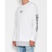 Nena Pasadena Entry Long SLeeve Layered Hem T-Shirt White