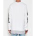 Nena Pasadena Entry Long SLeeve Layered Hem T-Shirt White