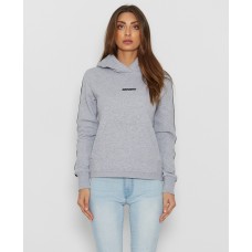 Nena Pasadena Game Changer Hooded Sweater Grey Marl Wmn