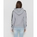 Nena Pasadena Game Changer Hooded Sweater Grey Marl Wmn