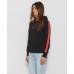 Nena Pasadena Game Changer Hooded Sweater Black/Red Wmn