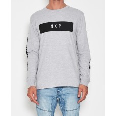 Nena Pasadena Let Go Long Sleeve T-Shirt Grey Marle
