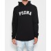 Nena Pasadena Lose Track Hooded Sweater Jet Black