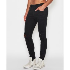Nena Pasadena NX Skinny Destroyed Black Jean