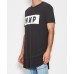 Nena Pasadena Possibility Multi Layered T-Shirt Pigment Black