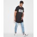 Nena Pasadena Possibility Multi Layered T-Shirt Pigment Black