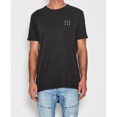 Nena Pasadena Reckless Cape Back T-Shirt Pigment Black
