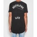 Nena Pasadena Reckless Cape Back T-Shirt Pigment Black