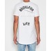 Nena Pasadena Reckless Cape Back T-Shirt White