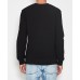 Nena Pasadena Stand Up Crew Neck Sweat Jet Black