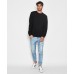 Nena Pasadena Stand Up Crew Neck Sweat Jet Black