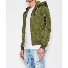 Nena Pasadena Trident Hooded Bomber Jacket