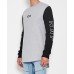 Nena Pasadena Ultimate Choice Curved Hem Sweater Grey Marle/Black