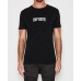 Nena Pasadena Driven Cape Back Tee Acid Black