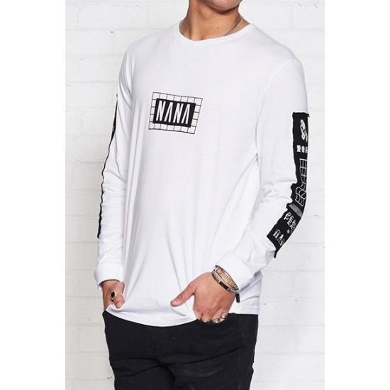 Nana Judy Origin L/S Tee White