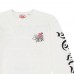 Deus Pan Sonic L/S Tee Vintage White