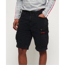 Superdry Parachute Cargo Short Washed Black