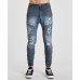 Nena Pasadena Destroyer Pant Petrol Blue