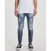 Nena Pasadena Destroyer Pant Petrol Blue