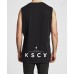 Kiss Chacey Plan Step Hem Muscle Jet Black
