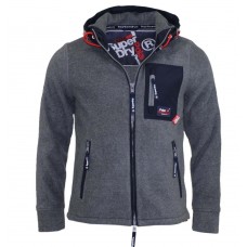 Superdry Core Polar Hood Grey Marl