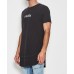 Nena Pasadena Powerhouse Multi Layered T-Shirt Pigment Black