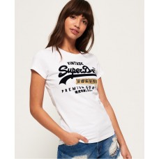 Superdry Premium Goods Sport Entry Tee Optic Brushed