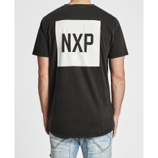 Nena Pasadena Radio Scoop Back Tee Pigment Black