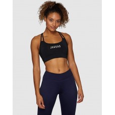 Jaggad Strappy Crop Bra Black