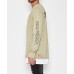 Nena Pasadena Revenge L/S Layered Hem Tee Pigment Khaki