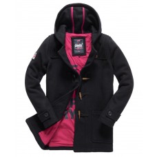 Superdry Rookie Duffle Coat WMS Black