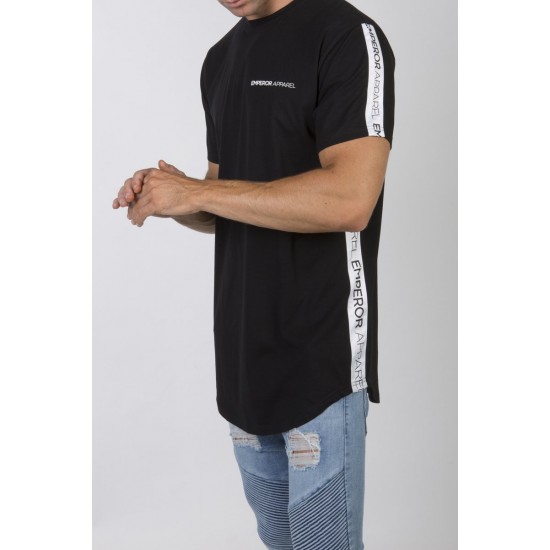 Emperor Rose Tee Black