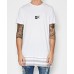 Nena Pasadena Salvation Layered Hem Tee White