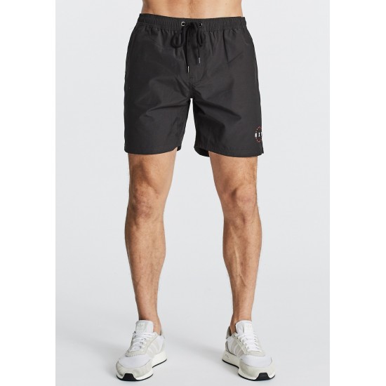 Nena Pasadena Score Basic Swim Short Jet Black