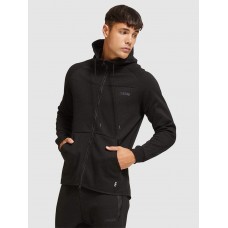 Jaggad Scuba Zip Hoodie Black