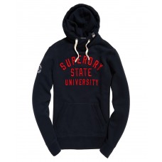 Superdry Applique Overhead Men's Hood Eclipse Navy
